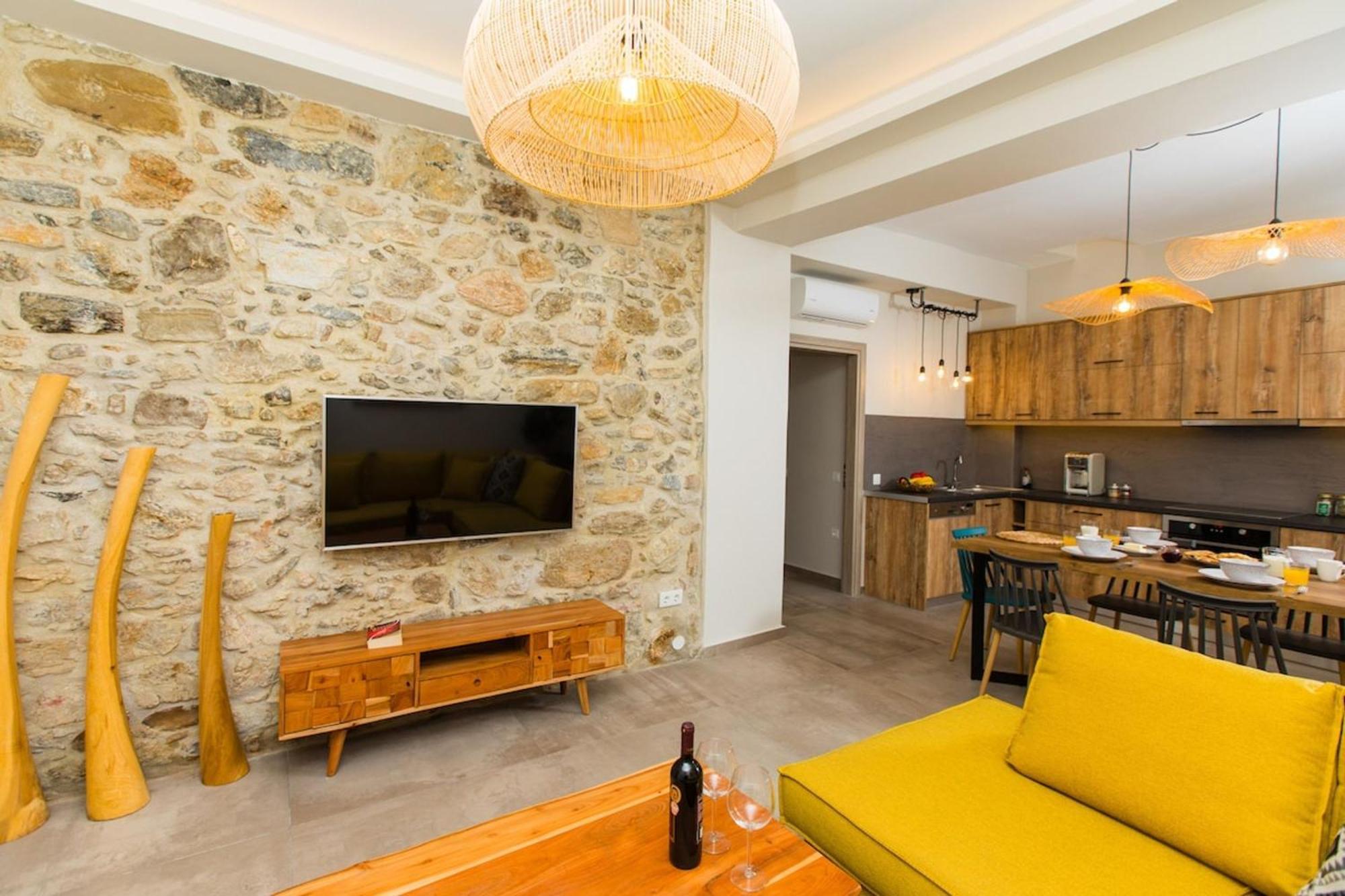 Ekaterini Luxury House Villa Lefkogeia Ngoại thất bức ảnh