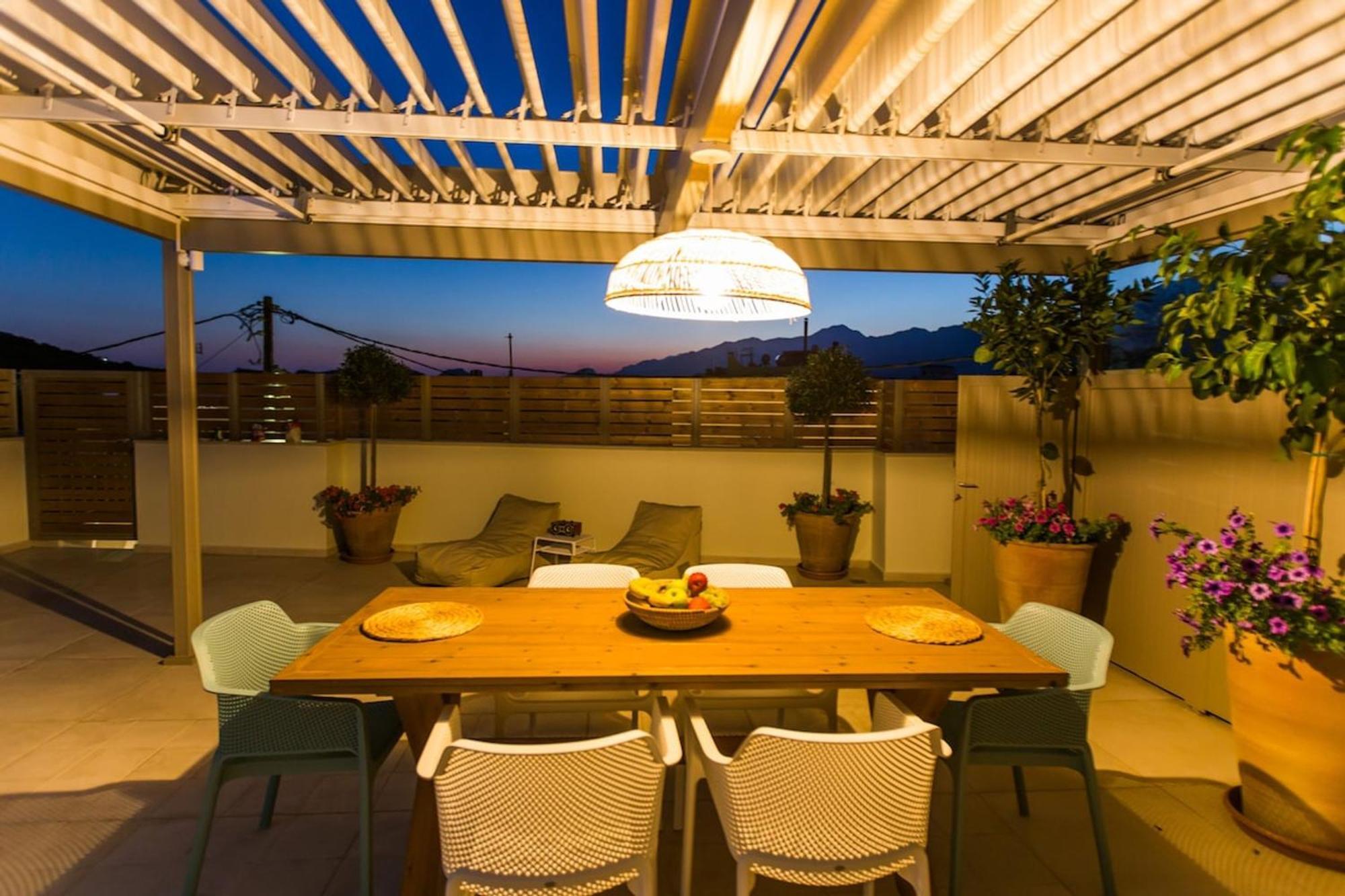 Ekaterini Luxury House Villa Lefkogeia Ngoại thất bức ảnh
