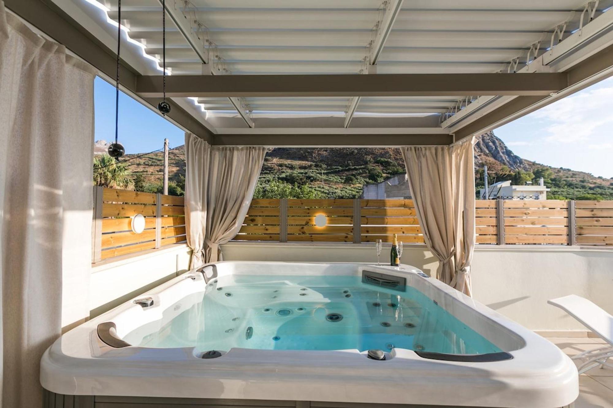 Ekaterini Luxury House Villa Lefkogeia Ngoại thất bức ảnh